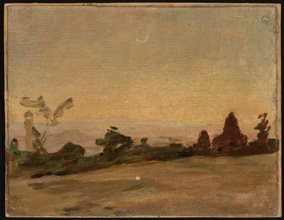 Indian Section by Moonlight. From a Journey to India by Jan Ciągliński