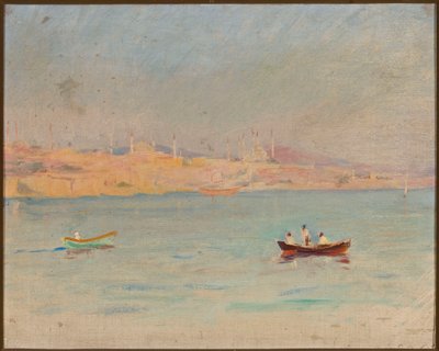 Marine Landscape. From a Journey to Constantinople by Jan Ciągliński