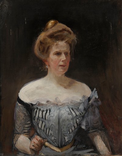 Portrait of Baroness Stackelberg by Jan Ciągliński