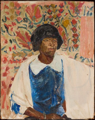 Portrait of a Mulatto Woman by Jan Ciągliński