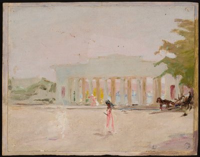 Sevastopol - Grafskaya Pier. From the Journey to Turkestan by Jan Ciągliński
