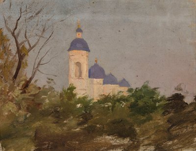 Study of an Orthodox Church by Jan Ciągliński