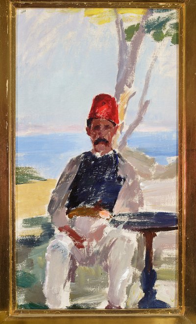 Turk. From a Journey to Constantinople by Jan Ciągliński