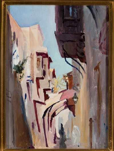 Via Dolorosa in Jerusalem. From a Journey to Palestine by Jan Ciągliński