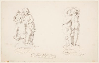 Projects for a Statuary Group: 