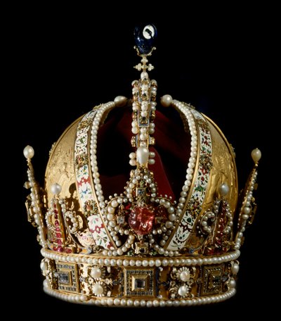 Crown of the Emperor of the Holy Roman Empire, Rudolf II of Habsburg by Jan Cornelisz Vermeyen