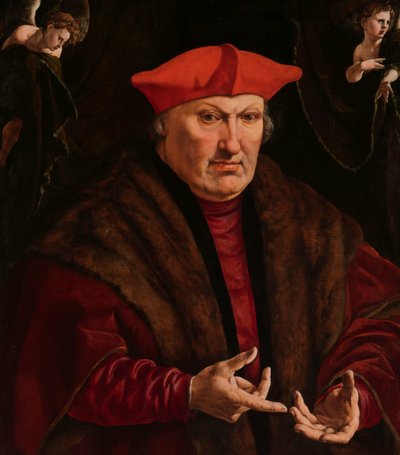 Portrait of Erard de la Marck by Jan Cornelisz Vermeyen
