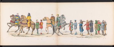 Masquerade of the Leiden Students, 1865 (Plate 10) by Jan Daniël Cornelis Carel Willem baron de Constant Rebecque