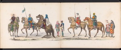 Masquerade of the Leiden students, 1865 (plate 14) by Jan Daniël Cornelis Carel Willem baron de Constant Rebecque
