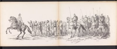Masquerade of the Leiden Students, 1865 (plate 15) by Jan Daniël Cornelis Carel Willem baron de Constant Rebecque