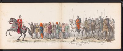 Masquerade of the Leiden Students, 1865 (plate 15) by Jan Daniël Cornelis Carel Willem baron de Constant Rebecque
