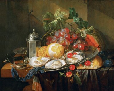 Breakfast Still Life by Jan Davidsz de Heem