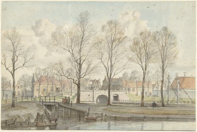 The Heerenpoort in Leiden (?) by Jan Ekels (I)