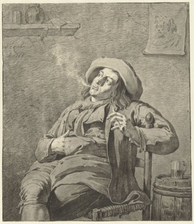 Smoking Man by Jan Ekels (II)