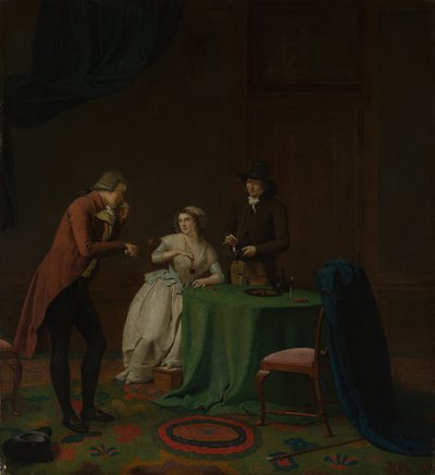 Conversation Piece The Sense of Smell, probably 1791 by Jan Ekels the Younger
