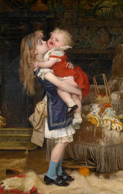 Inconsolable by Jan Frans Verhas