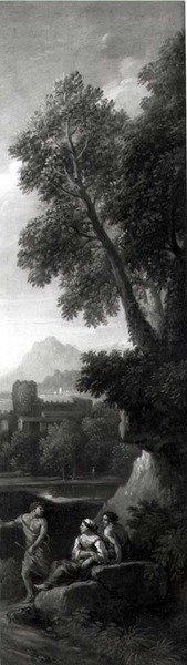 Figures in a Classical Landscape by Jan Frans van Bloemen