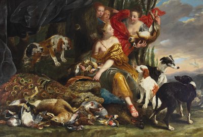 The Goddess Diana Receiving the Kill by Jan Fyt