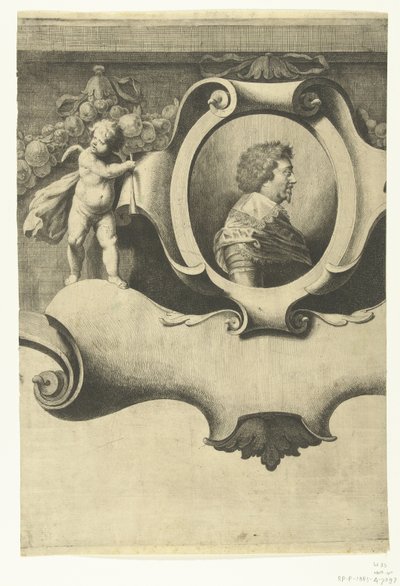 Siege of Breda (with portrait of Frederick Henry) by Jan Gerritsz. van Bronckhorst