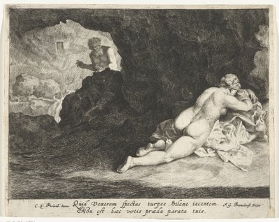 Jupiter as Satyr Sneaking Up on Sleeping Antiope by Jan Gerritsz. van Bronckhorst