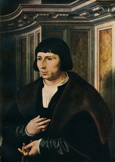 Man with a Rosary by Jan Gossaert