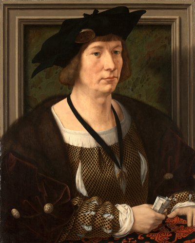 Portrait of Henry III of Nassau-Breda by Jan Gossaert