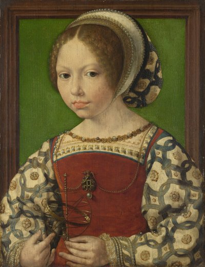 Portrait of Princess Dorothea of Denmark by Jan Gossaert