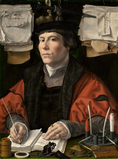 Portrait of a Merchant by Jan Gossaert
