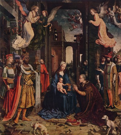 The Adoration of the Kings, c1510 by Jan Gossaert