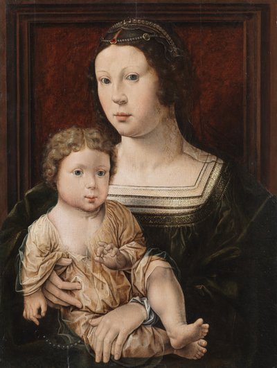 Virgin and Child by Jan Gossaert