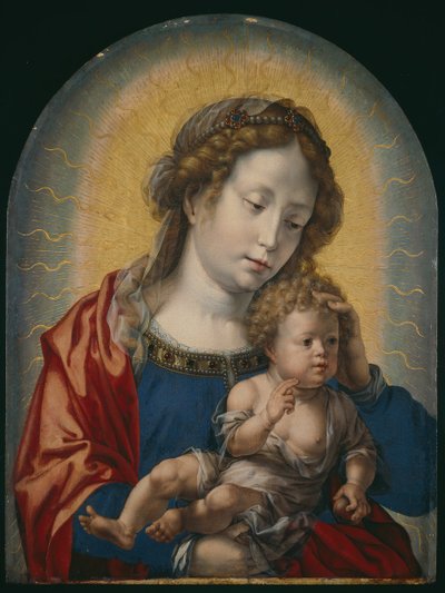 Virgin and Child, c. 1520 by Jan Gossaert