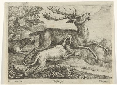 Hunt for a Deer by Jan Griffier (I)