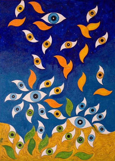 A Shower of Eyes by Jan Groneberg