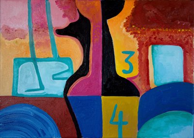 Anubis Brings Forth Basic Numbers, 2010 by Jan Groneberg