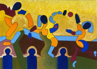 Ceremony of a Sacred Game of Balls, 2007 by Jan Groneberg