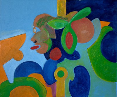 Self-portrait as a Pig Flying High, 2009 by Jan Groneberg
