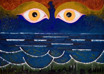 The Sea Contemplating the Sea by Jan Groneberg