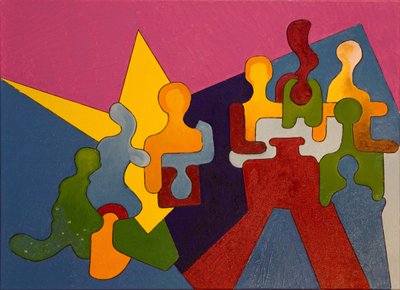 Two Wealthy Families at Strife, 2007 by Jan Groneberg