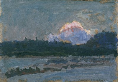 Sunset Tatra by Jan Grzegorz Stanisławski