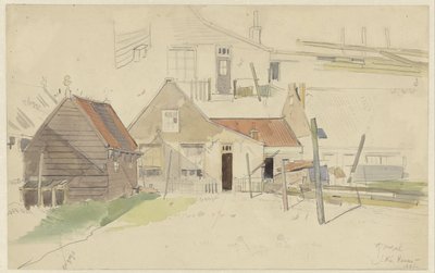 Studies of Houses in the Vinkenbuurt, Amsterdam by Jan H.L. Hanau