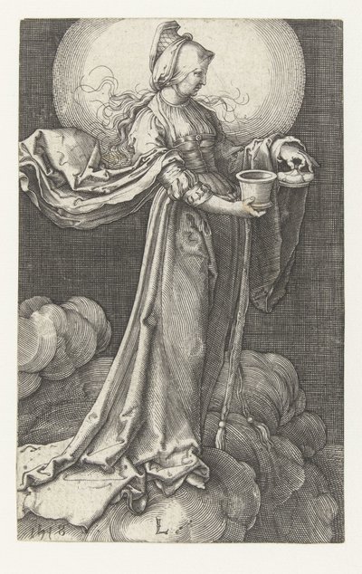 Mary Magdalene in the Clouds by Jan Harmensz. Muller (manner of)