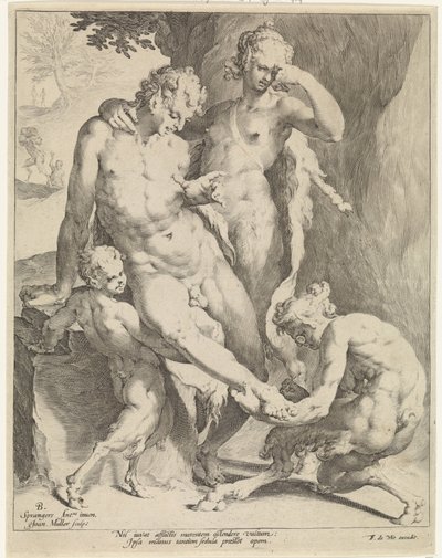 Oreads Removing a Thorn from a Satyr