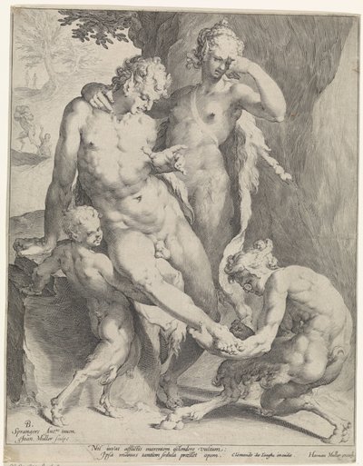 Oreads Removing a Thorn from a Satyr