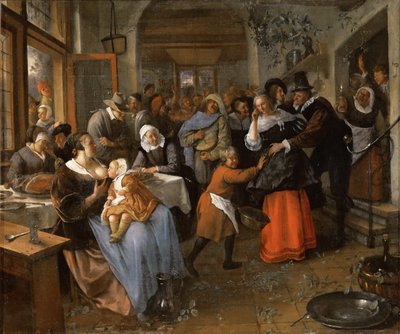 The Cuckold Bridegroom by Jan Havicksz. Steen