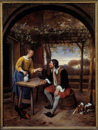 The Rest of the Traveller by Jan Havicksz. Steen