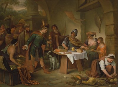 Manius Curius Dentatus and the Samnite Ambassadors by Jan Havickszoon Steen
