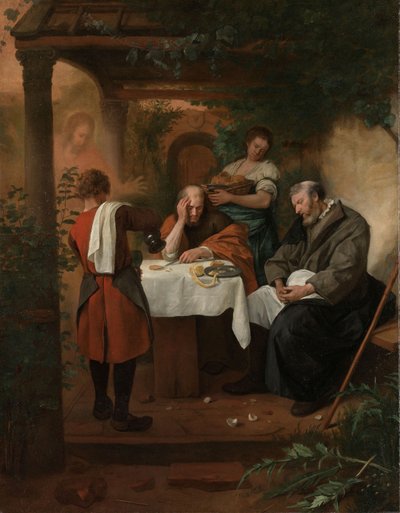 Supper at Emmaus, c.1665-68 by Jan Havickszoon Steen