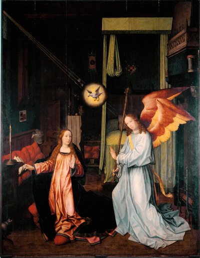 Annunciation by Jan II Provost
