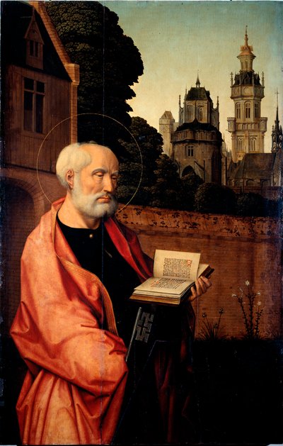 Saint Peter (detail) by Jan II Provost
