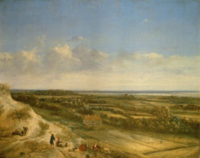 Dune Landscape, Presumably near Santpoort by Jan II Vermeer van Haarlem
